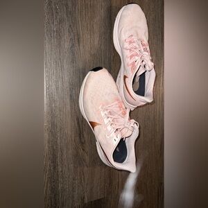Nike Women's Light Pink and Bronze Athletic Shoes